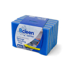 Bcleen Blue Scouring Pads 13?9cm (6 pieces)