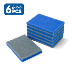 Bcleen Blue Scouring Pads 13?9cm (6 pieces)