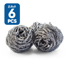 Bcleen Stainless Steel Scourers (6 pieces)