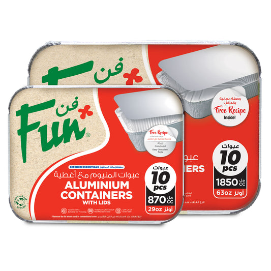Fun Promopack Aluminium Container (1850+870)