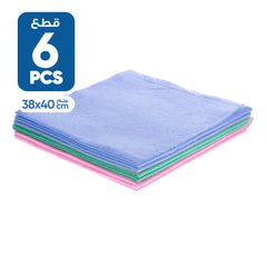 Bcleen Non-Woven Blue Cleaning Cloths 38x40cm (6 Pieces)