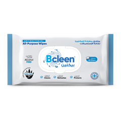 Bclean all-purpose wipes packaging on a white background
