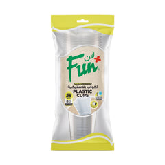 Fun Plastic Clear Cups 8, 12, and 20oz