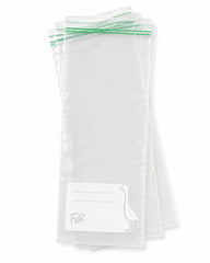 Fun Clear Zipper bags 11.7x27.5cm (P:25pcs*1pkt)