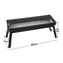 Baya Nar BBQ Grill with Stand, 60 x 22 x 33 cm 1 Piece