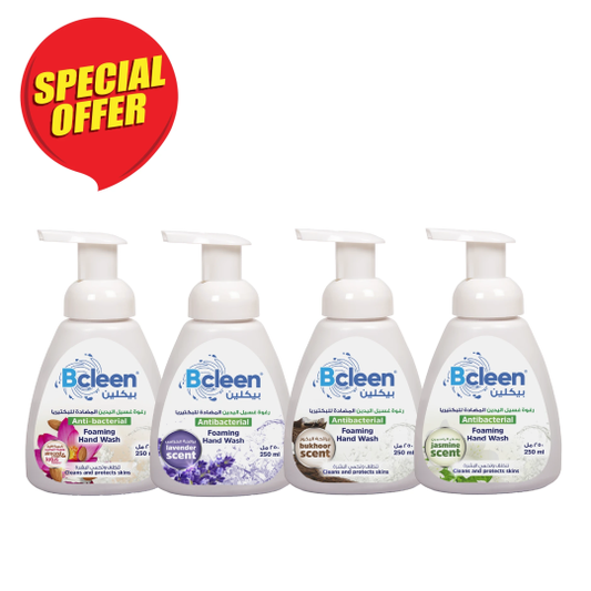 Bcleen Antibacterial Foaming Hand Wash Pack of 4