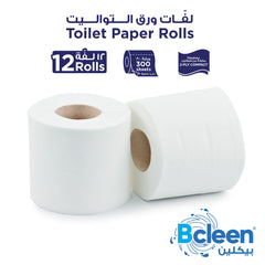 Bcleen Promopack 2 Ply Toilet Roll 300 Sheets 24 Rolls