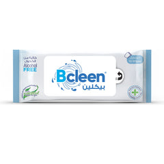 A pack of Bcleen Antibacterial Fresh Wipes, showing the brand logo, product name, and quantity, against a white background.