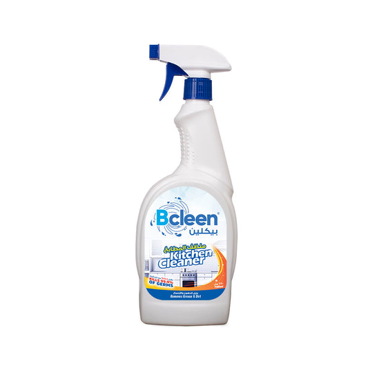 A spray bottle of Bcleen Air Freshener with the label showing the scent Bird of Paradise.