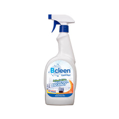 A spray bottle of Bcleen Air Freshener with the label showing the scent Bird of Paradise.