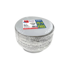 Fun Ramadan Bundle Knafeh Aluminium Container with Lid710cc| 20pcs + 5pcs free