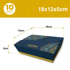 Fun Ramadan Printed Kraft Box - Pack of 10