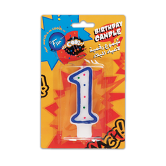 Fun Birthday Numerical Candle