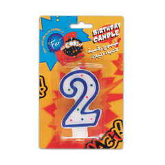 Fun Birthday Numerical Candle