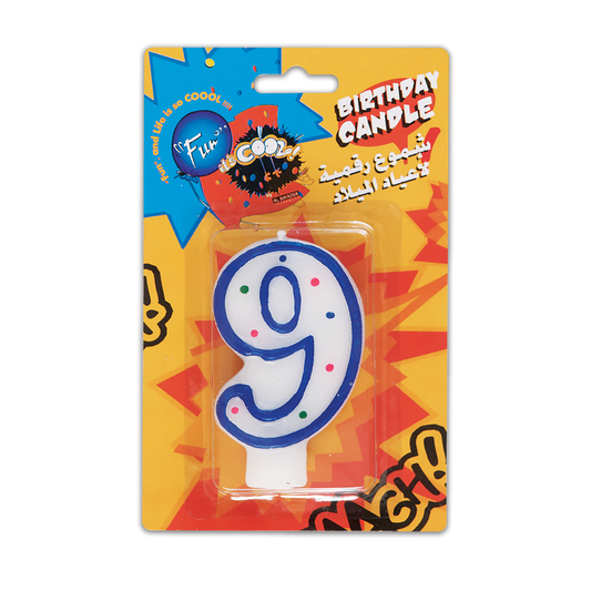 Fun Birthday Numerical Candle