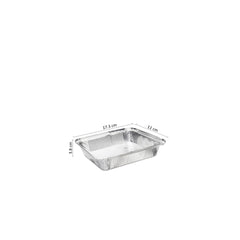 Fun Aluminium Containers With Paper Lids 360cc [10pcs x 1pkt]