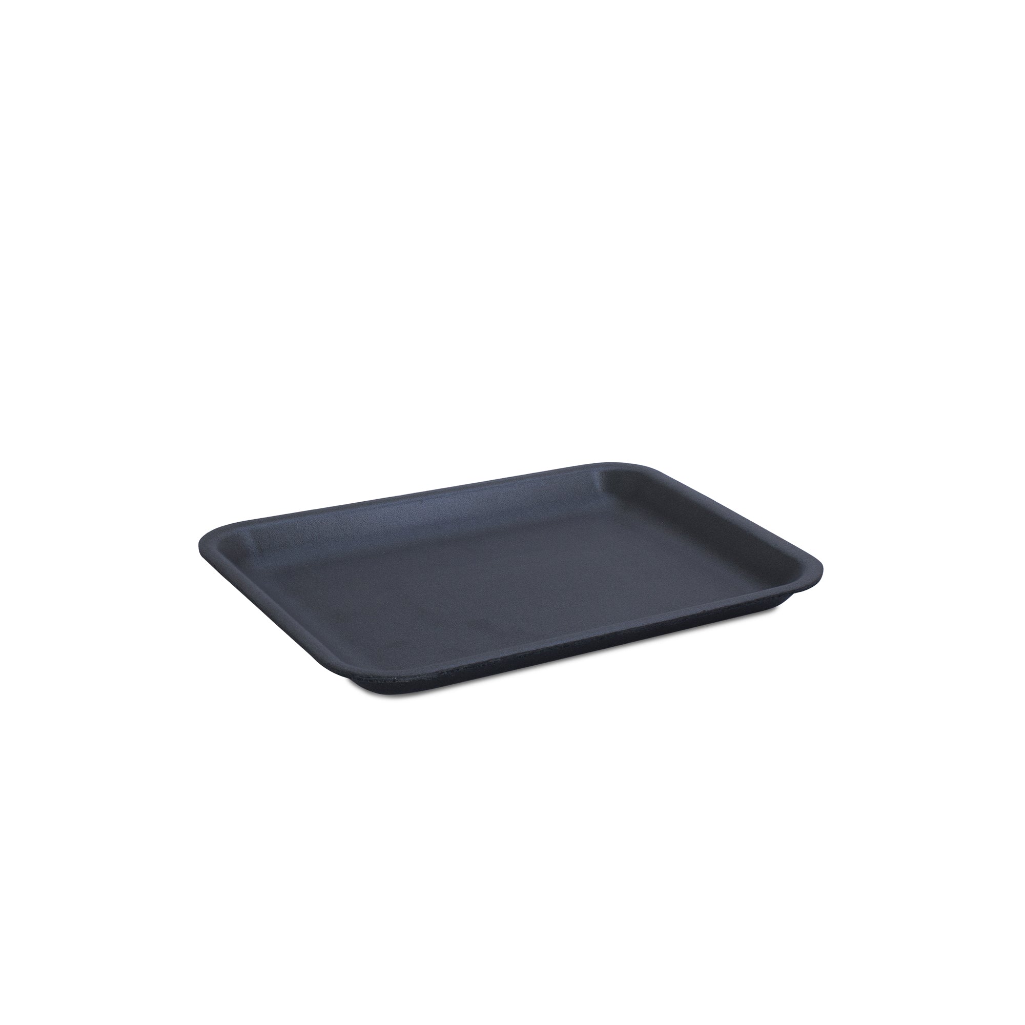 Al Bayader Non-Absorbent Black Foam Trays 216x152x20mm [500pcs]