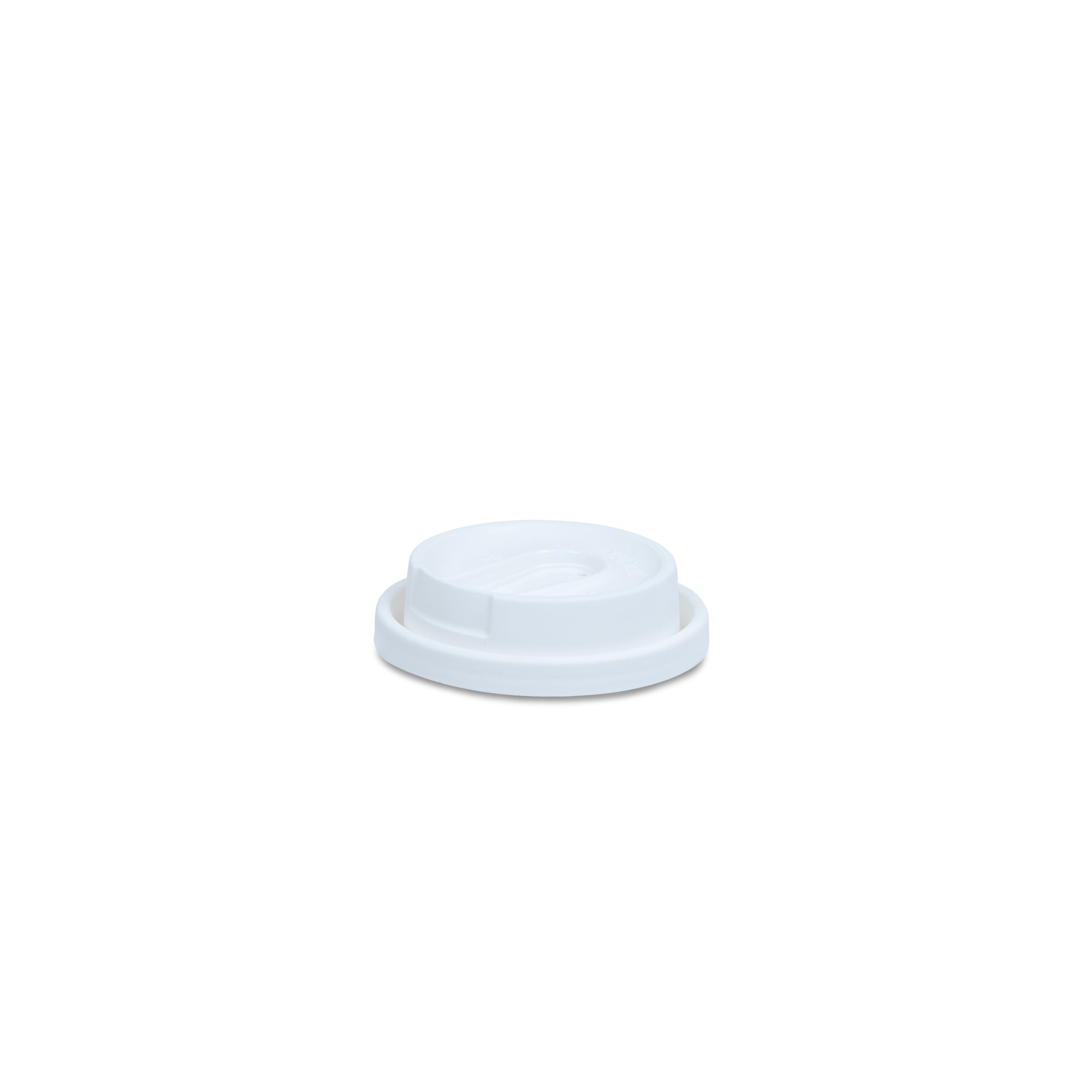 Sip-Through HD Dome Lid for 042CG8 - White [P:50pcs*20pkts] - CRP