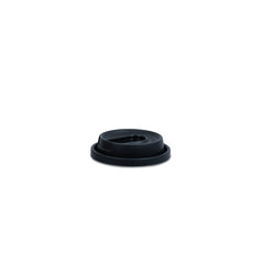 Al Bayader Sip-Through PP Black Lids for 8oz Ripple Cups [50pcs x 20pkts]