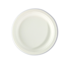 Biodegradable Moulded-Fibre Plate 9in [P:50pcsx20pkts]