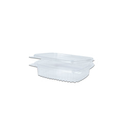 Al Bayader ClariPac PET Containers 250ml with Hinge Lid [250pcs]