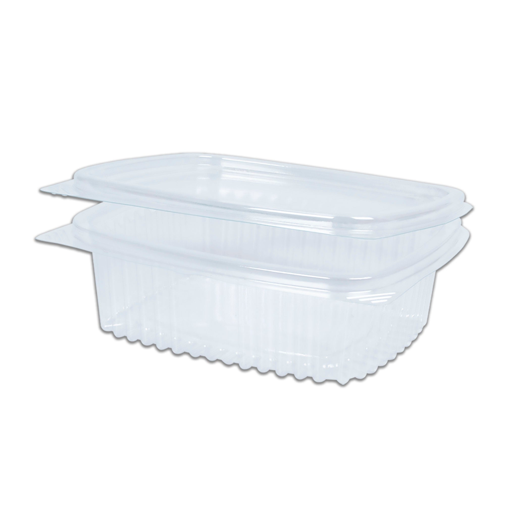 Al Bayader ClariPac PET Containers 1500ml with Hinge Lid [200pcs]