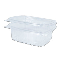 Al Bayader ClariPac PET Containers 2000ml with Hinge Lid [200pcs]