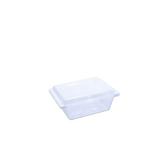 Al Bayader Cristalpac PS Clear Rectangular Boxes 15x11.5x4.5cm with Lid  (Cap:0.25kg) [200pcs]