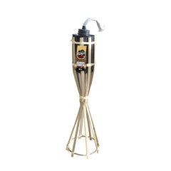 Baya Nar Natural Bamboo Tabletop Tiki Torch – 30cm