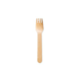 Fun® Wooden Cutlery Set birch wood Paper Wrap 1 Pack