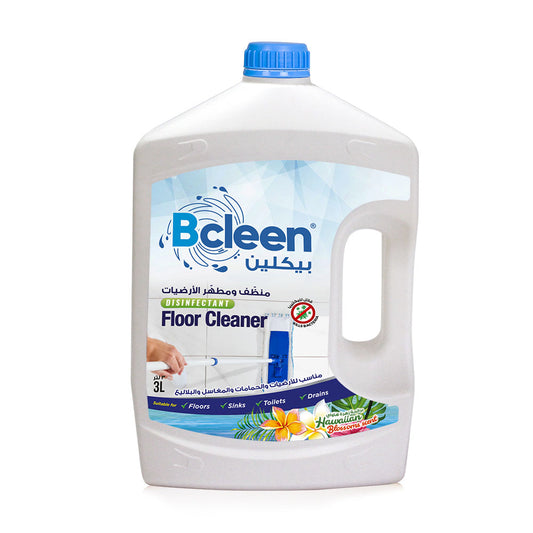 Bcleen Disinfectant Floor Cleaner Haiwaiian Blossom Scent 3L [1pc]