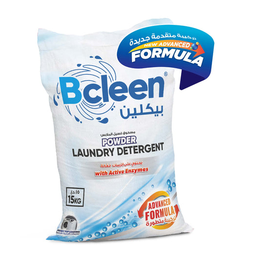 Bcleen® Powder Laundry Detergent 15kgs [1bag]