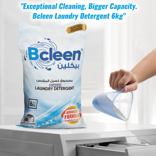 Bcleen® Powder Laundry Detergent 6kgs [1bag]