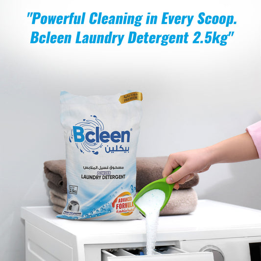 Bcleen® Powder Laundry Detergent 2.5kgs [1bag]
