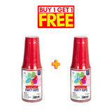 Fun® Plastic Party Cups 24oz - Red Pack of 25 BOGO