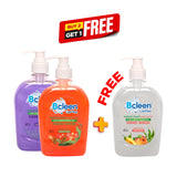Bcleen® Antibacterial Hand Wash with Moisturizer 3 pcs combo