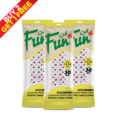 B2Go Fun Biodegradable Printed Soufra Table Covers 1x1.2m (30shts)