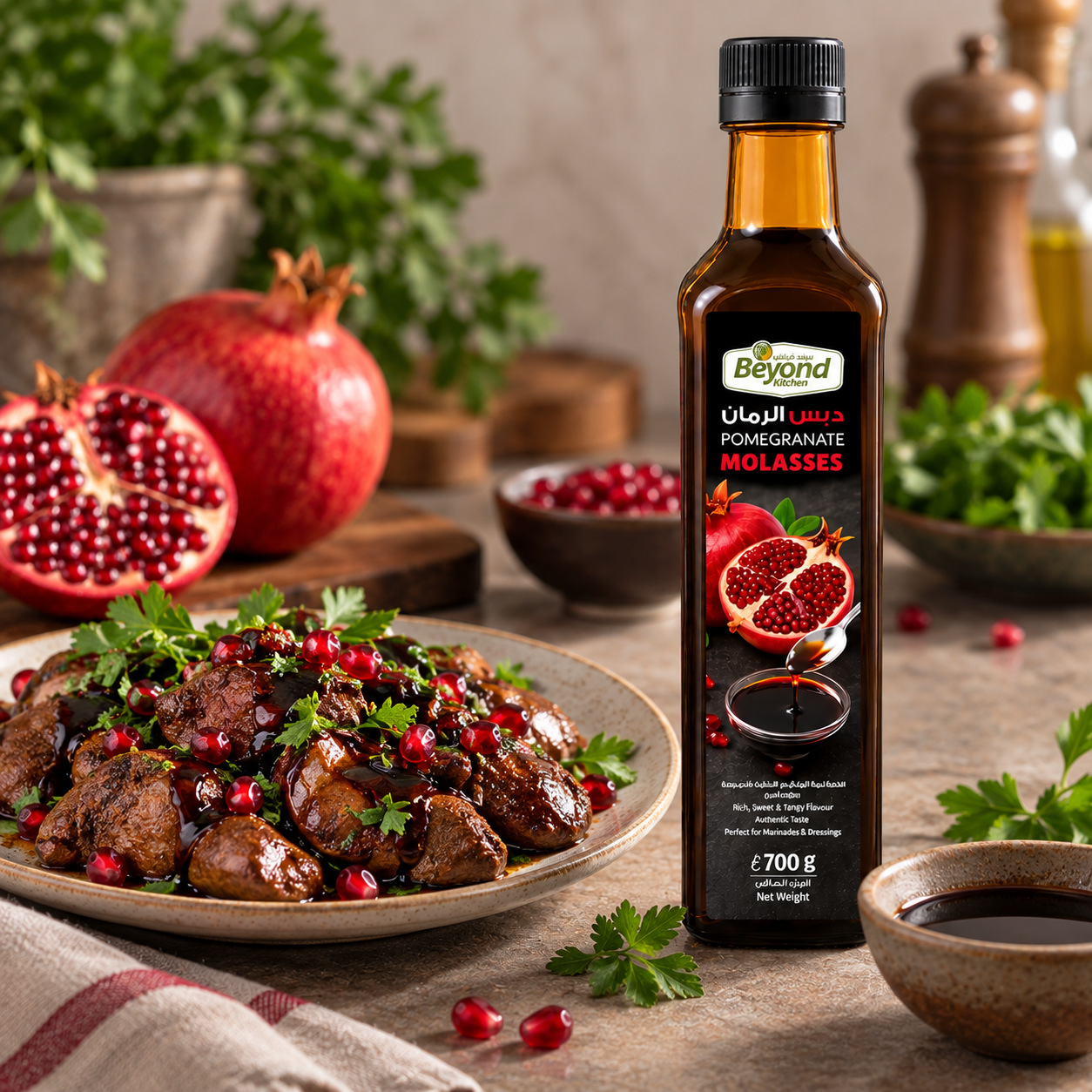 Beyond Kitchen Classic Pomegranate Molasses 700g [1pcs]