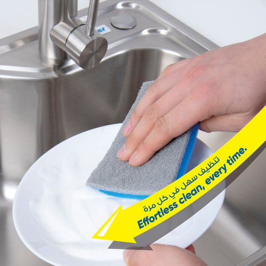 Bcleen Blue Scouring Pads 13?9cm (6 pieces)