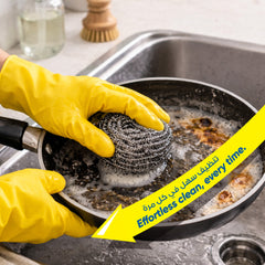 Bcleen Stainless Steel Scourers (6 pieces)