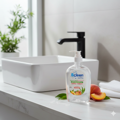 Bcleen Antibacterial Hand Wash with Moisturizer Peach Scent 500ml [1pc]
