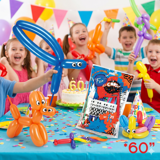Fun Its Cool Balloons 60in - Modelling 25pcs