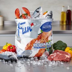 Fun Isotherm Plastic Bag with Handle 51x49cm [1pc]