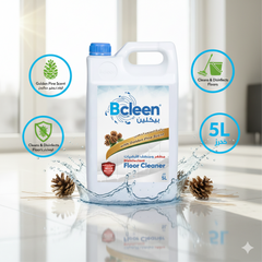 Bcleen Disinfectant Floor Cleaner Golden Pine Scent 5L [1 pc]