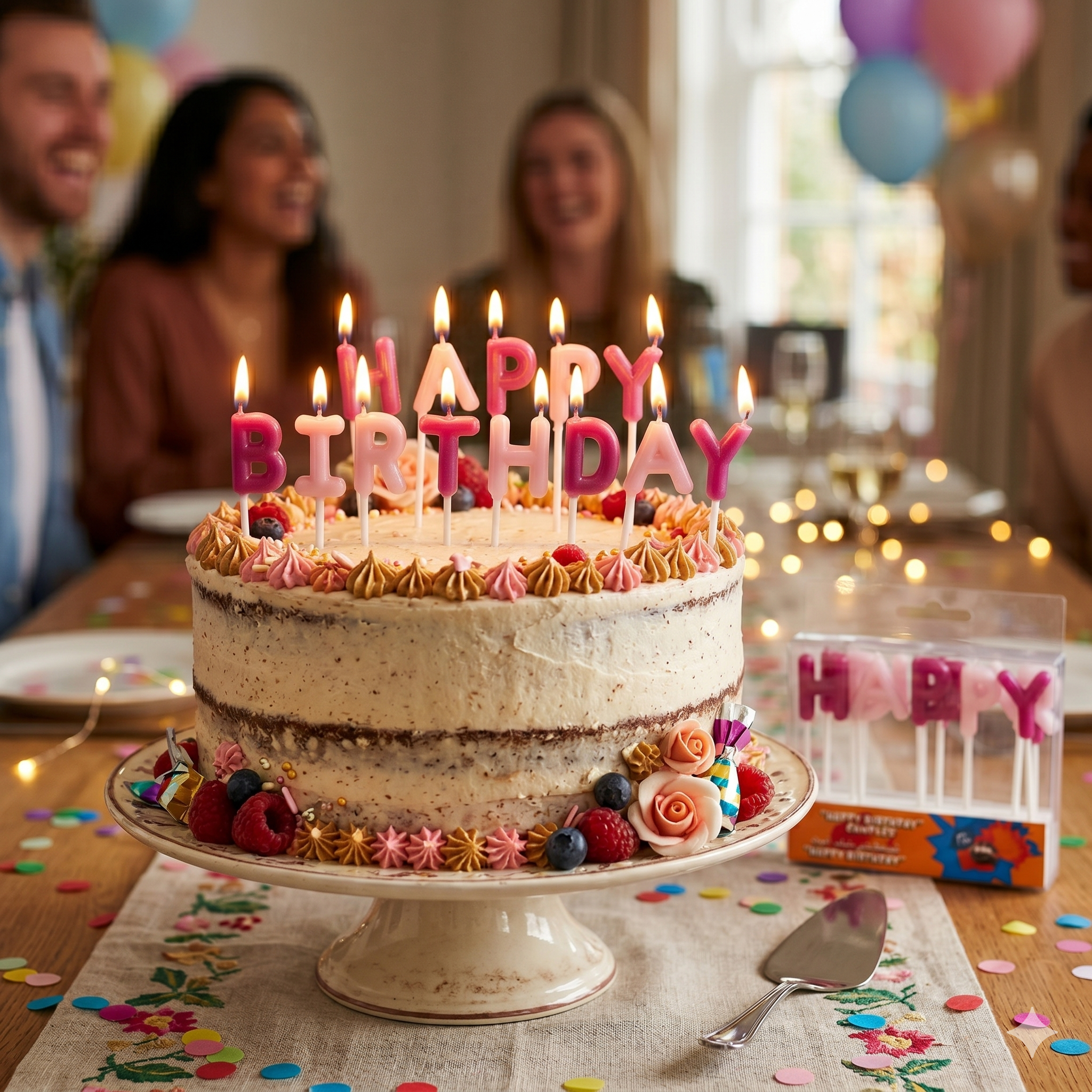 Fun Its Cool Happy Birthday Candles