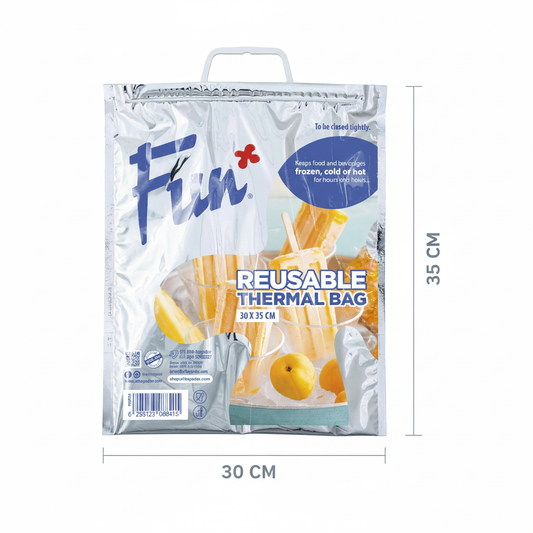 Fun Isotherm Plastic Bag with Handle 30x35cm [1pc]