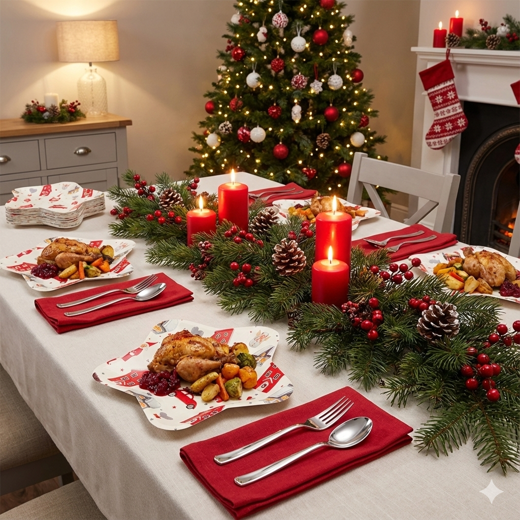 Fun Paper Plate Ø23cm - [P:10pcsx1pkt]