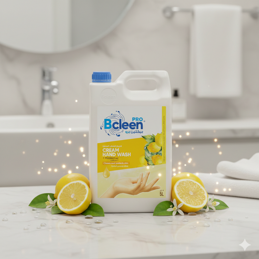 Bcleen Cream Hand Wash with Moisturizer Lemon Scent 5L [1 pc]