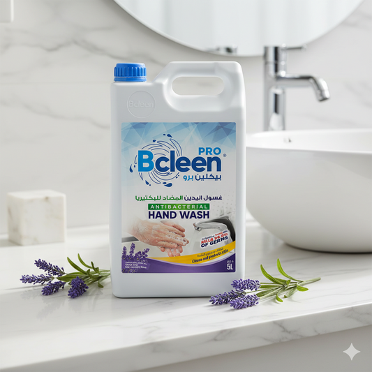 Bcleen Antibacterial Hand Wash with Moisturizer Lavender Scent 5L [1pc]