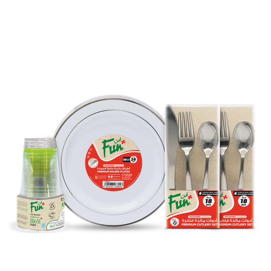 Hosting set Silver light